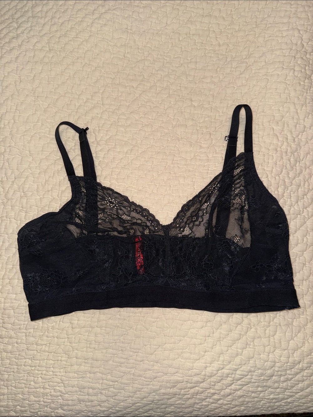 SPANX Lace Bralette - Black